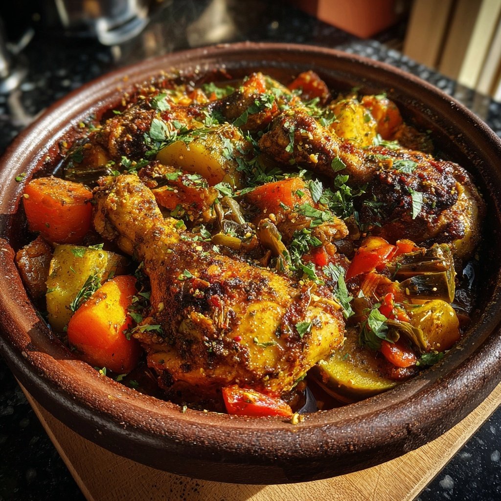 Global Flavors Moroccan Chicken Tagine