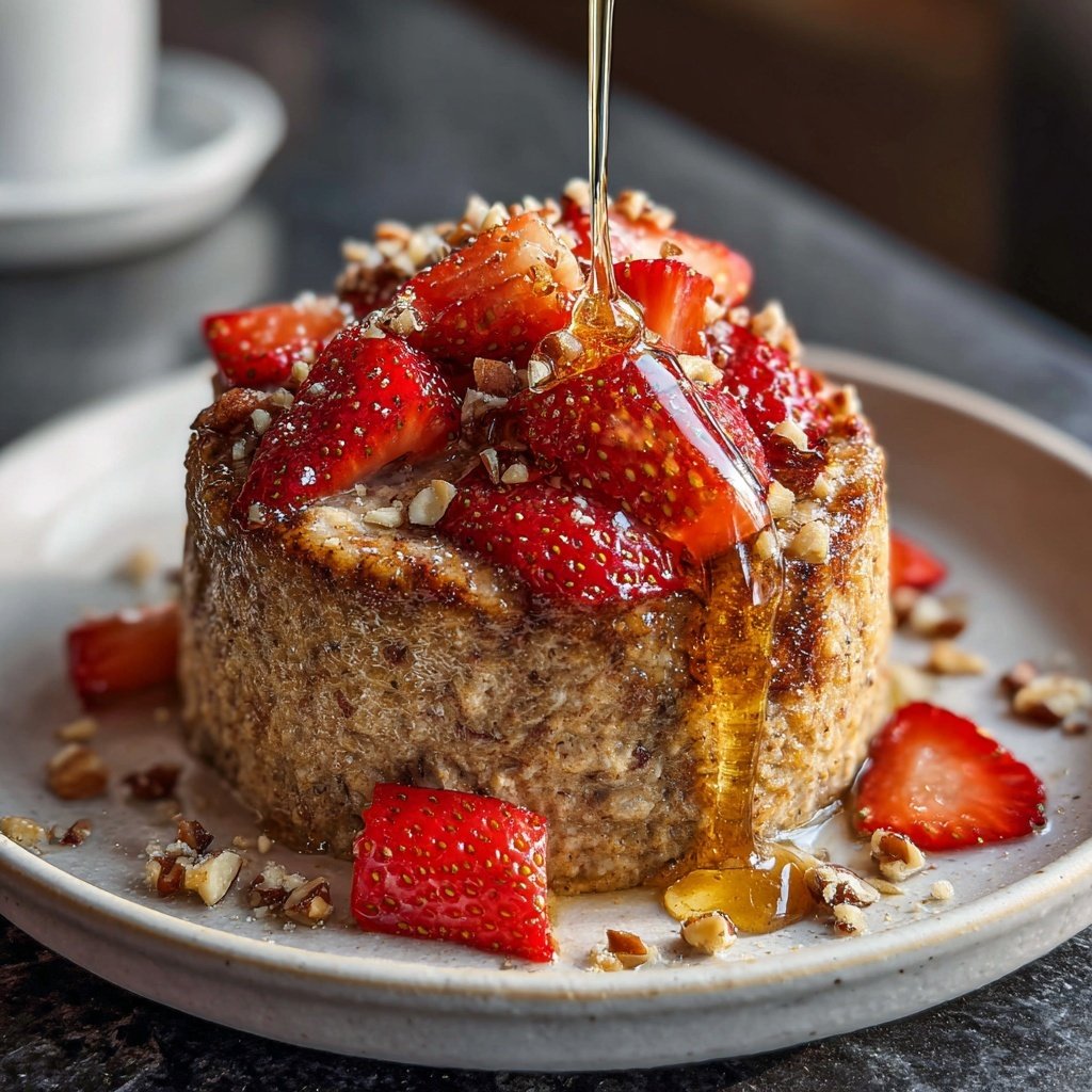 Fresh Strawberry Oatmeal
