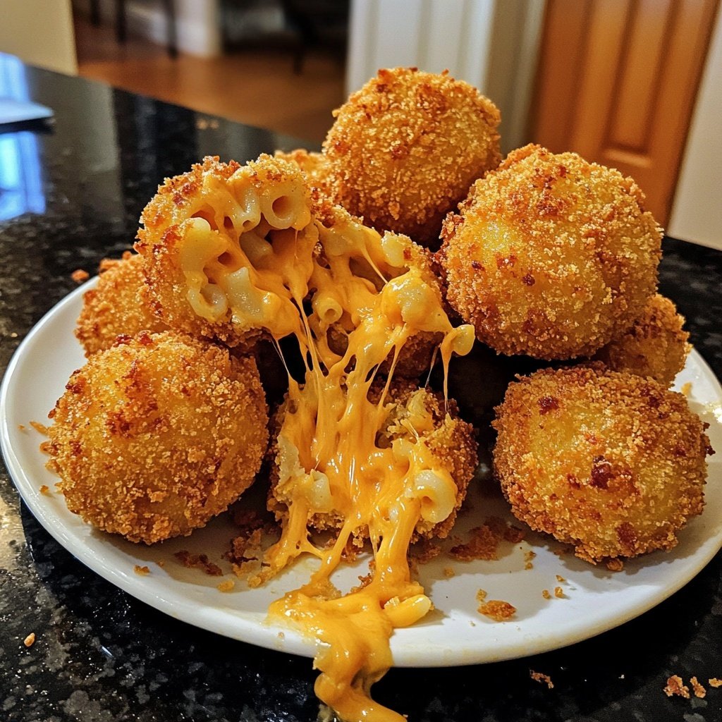 Fried Mac and Cheese Bites
