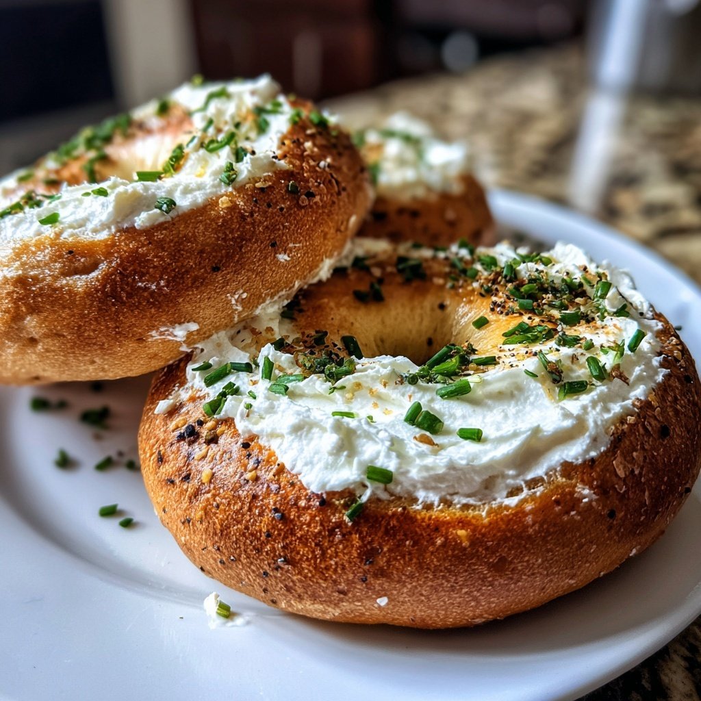 High Protein Bagels With Greek Yogurt