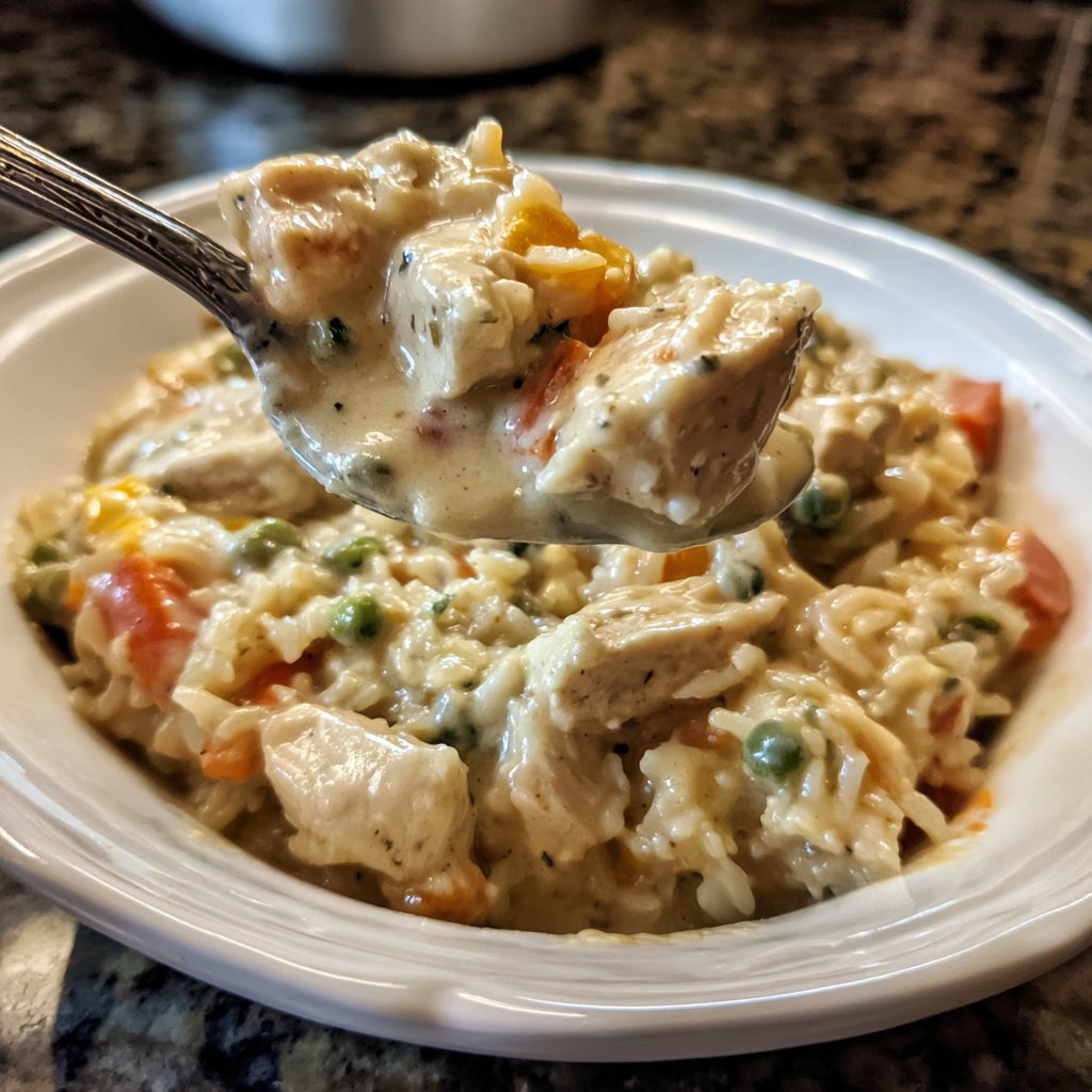 Creamy Chicken And Rice One Pot Dinner
