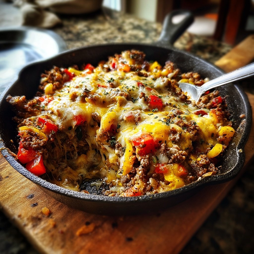 Easy Ground Beef Skillet Dinner