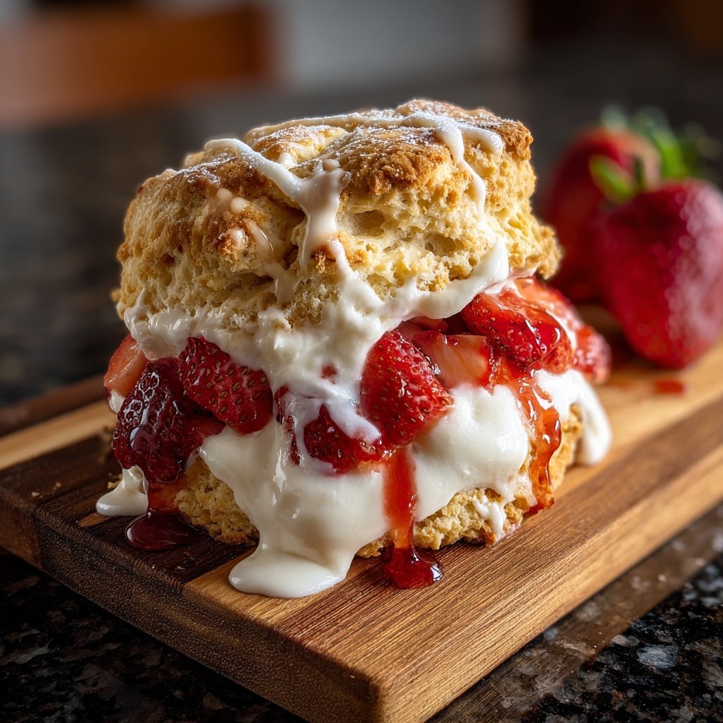 Strawberry Biscuit Shortcake